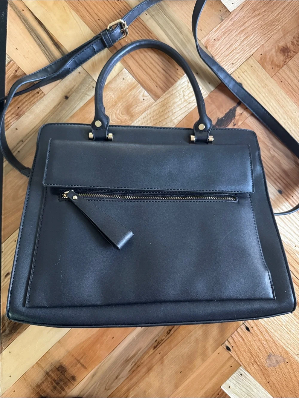 Classic Black Women’s Satchel Handbag